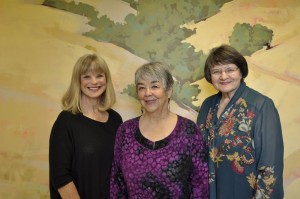 (l to r) Kimberly Blattner, Ligia Booker, Pam Gibson