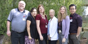 SVH Green Team (l to  r) James Kohler, Karen Clark, Laura Gallmeyer, Nancy Large, Kimberly Drummond, Allan Sendaydiego