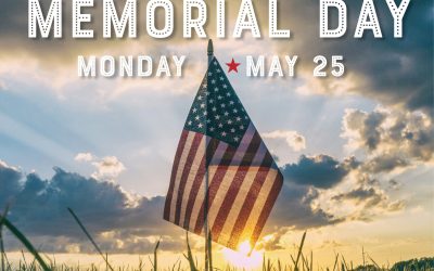 Holiday Hours: Happy Memorial Day